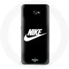 Coque pour samsung galaxy A5 2017 Nike Logo blanc fond Noir Maniacase
