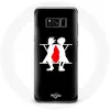 Coque pour Samsung Galaxy S8 plus Hunter x Hunter Manga Logo Fond Noir...