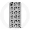 Coque pour Samsung Galaxy A10 Statue fond gris Maniacase
