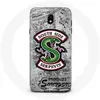 Coque pour Samsung Galaxy J5 2017 Riverdale south side serpents logo M...