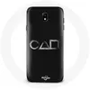 Coque pour Samsung Galaxy J5 2017 Squid Game logo symboles carre cercl...