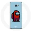 Coque pour Samsung Galaxy A5 Among Us jeu vidéo Fond bleu Maniacase