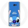 Coque pour Samsung Galaxy A8 2016 Stitch mignon fond bleu Maniacase