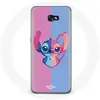 Coque pour Samsung Galaxy A5 Stitch et angel bleu rose Maniacase