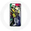Coque pour Samsung Galaxy A3 Valentino Rossi Pilote de vitesse champio...