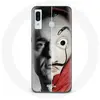 Coque pour samsung galaxy A40 La casa de papel Berlin Masque Split Man...