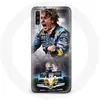Coque pour Samsung Galaxy A50 Formule 1 Fernando Alonso Pilote F1 Mani...