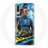 Coque pour Samsung Galaxy A50 Formule 1 Fernando Alonso champion du mo...