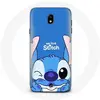 Coque pour Samsung Galaxy S4 Stitch mignon fond bleu Maniacase