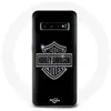 Coque pour Samsung Galaxy s10 edge Harley Davidson motorcycles logo Ma...