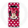 Coque pour Samsung Galaxy s10 edge Minnie Mouse Dessin animé Rouge Man...