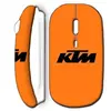 Souris sans fil ktm logo orange Maniacase