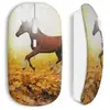 Souris Sans Fil Cheval automne feuilles Maniacase
