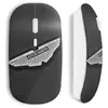 Souris Sans Aston Martin Logo Grey Black Maniacase