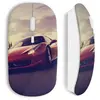 Souris sans fil ferrari rouge voiture Maniacase