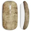 Souris sans fil Papier vintage Maniacase