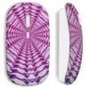 Souris sans Fil Spirale Rose Maniacase