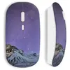 Souris sans Fil Violet sky moutain Maniacase