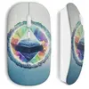 Souris sans fil Pyramide art design Maniacase