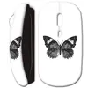 Souris sans fil Papillon blanc Maniacase