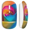 Souris sans Fil Rose multicolor Maniacase
