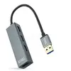 NANOCABLE 10.16.4402 Hub USB 3.0 vers 4 x USB 3.0 Gris 10 cm