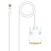 Adaptateur Mini DisplayPort vers DVI NANOCABLE 10.15.420 Blanc