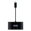 Adaptateur USB C vers USB NANOCABLE 10.16.4401-BK (10 cm) Noir