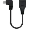Nanocable 10.01.3600, 0,15 m, Micro-USB B, USB A, 2.0, Mâle-Femelle, N...