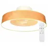 GSC Ventilateur de plafond réglable à effet bois de 22 pi