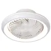 GSC Ventilateur de plafond rotatif Bhoor DC avec lumière CCT réglable et commande Ø50 Blanc