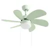 GSC Ventilateur de plafond Larde 2xE27 Ø82 6 pales dc Vert