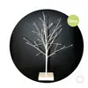 GSC Arbre décoratif LED Cumia 30cm 2xAA Blanc