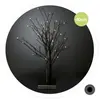 GSC Arbre décoratif led Cumia 40cm 3xAA Noir