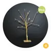 GSC Arbre décoratif led Cumia 40cm 3xAA Doré