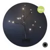 GSC Arbre décoratif led Cumia 30cm 2xAA Noir