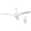 GSC - Ventilateur de plafond avec commande 46' dc cct moteur réglable 3 pales Blanc