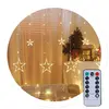 GSC Rideau led étoiles 3,5M 8 fonctions Lumière chaude IP44