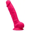 Silexd - Gode Réaliste Rose Double Densité N° 1-20 cm