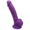 SILEXD - Realistische Dildo - 17,6 x 3,5 cm - Paars