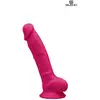 SILEXD Gode Réaliste Rose Double Densité N° 1 17,5 cm