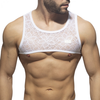 Harnais en dentelle Flowery Blanc blanc XL/XXL