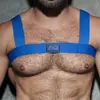Harnais Élastique AD FETISH Basic Bleu bleu XL/XXL