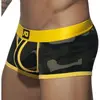 Boxer CAMO STRIPE Jaune jaune XS