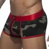 Boxer CAMO STRIPE Rouge rouge XS