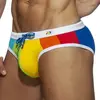 Slip de bain Rainbow multicolore XXL