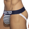 Jockstrap Sailor Marine rouge XL