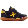 Munich Gresca Kid's, Chaussures de sport unisexe pour enfants, Nero Noir Jaune 02, 38 EU