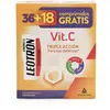 Leotron Vitamine C triple action comprimés effervescents 36 + 18 en cadeau #Orange