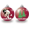 Arditex WD13422 Lot de 10 Boules de Sapin de Noël Ø 6 cm Disney-Mickey